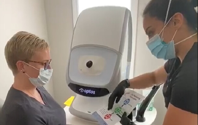 Optomap Retinal Imaging